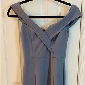 Blue off the shoulder Occassion DRESS!